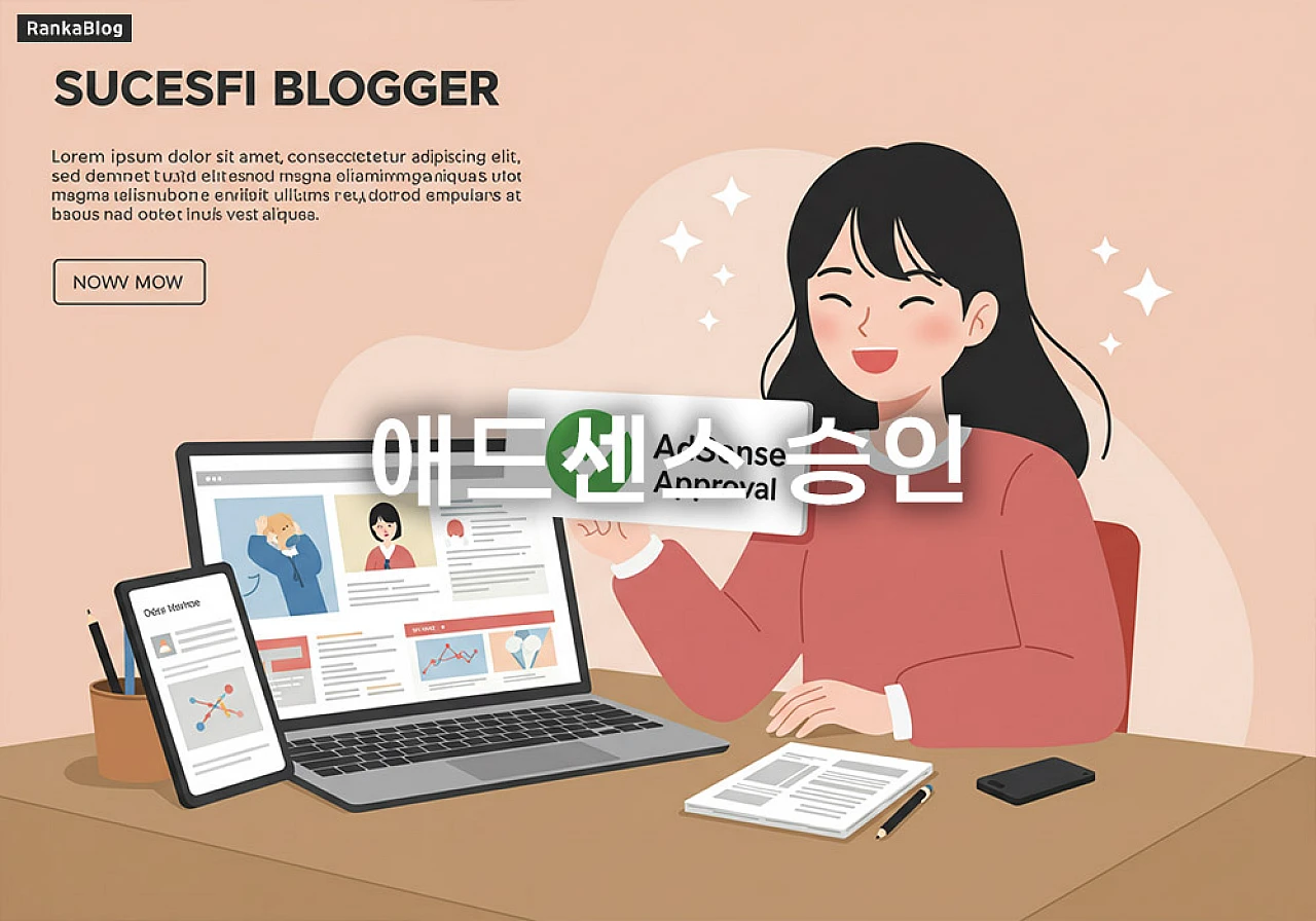 애드센스 승인, 거절 없이 한 번에 받는 저의 비결