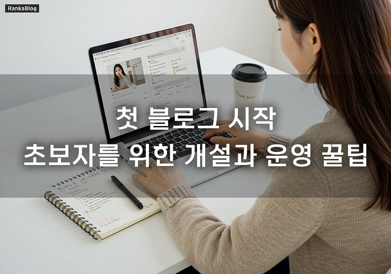 첫 블로그 시작, 초보자를 위한 개설과 운영 꿀팁