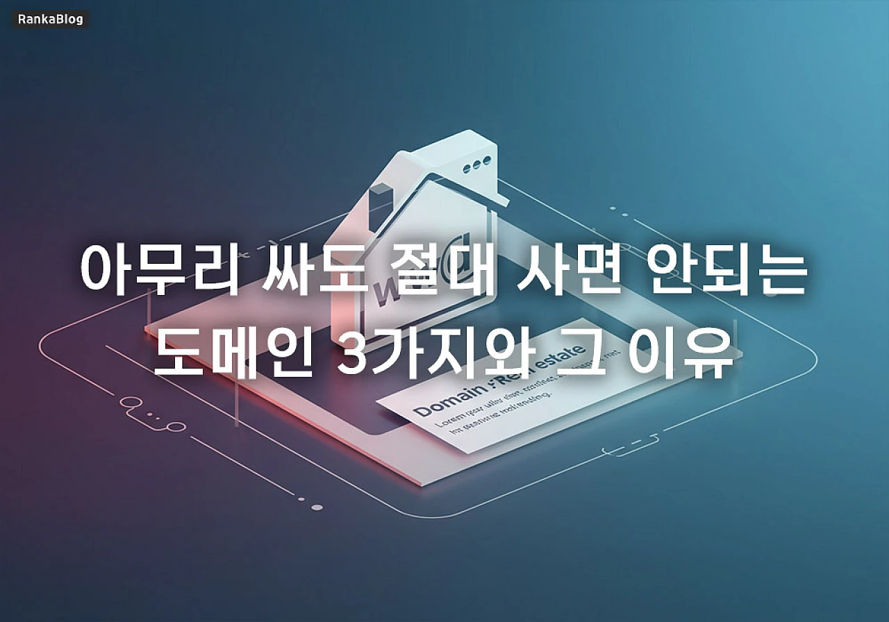 구글 상위 노출을 위한 최적의 도메인 선택 방법