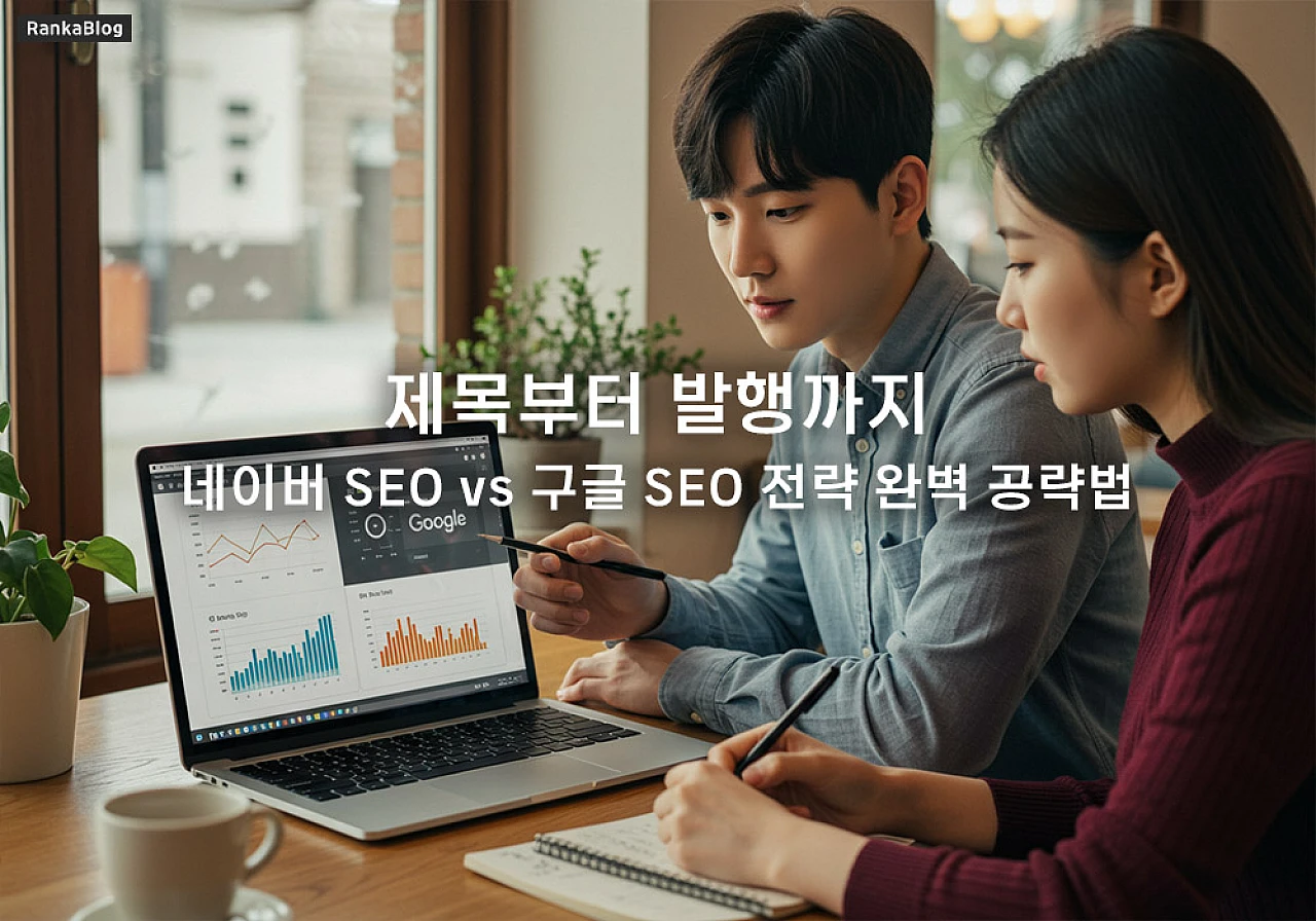 네이버 SEO vs 구글 SEO 전략 차이: 블로그 최적화 체크리스트