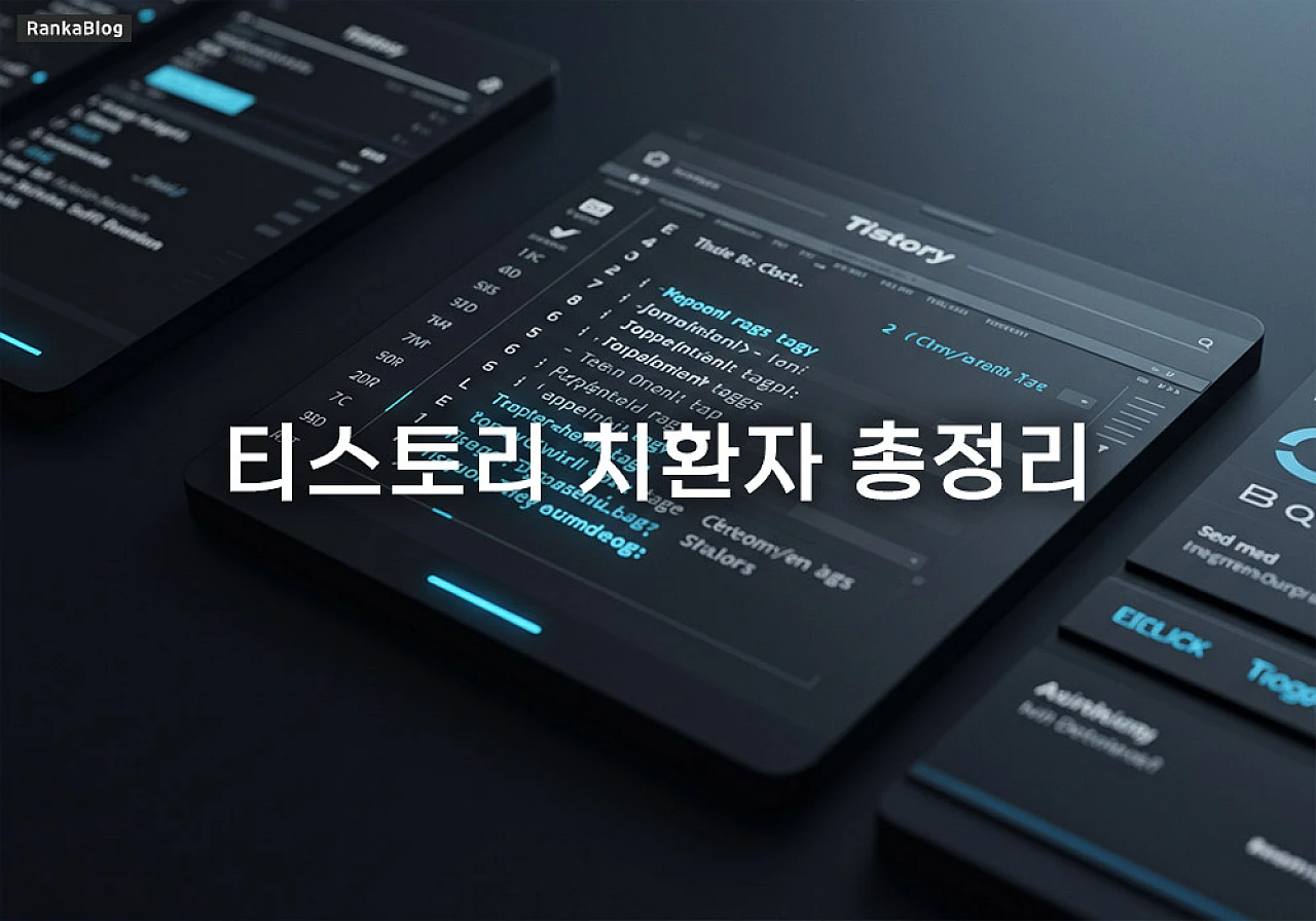 티스토리 스킨 HTML 편집, 치환자 활용법 완벽 정리