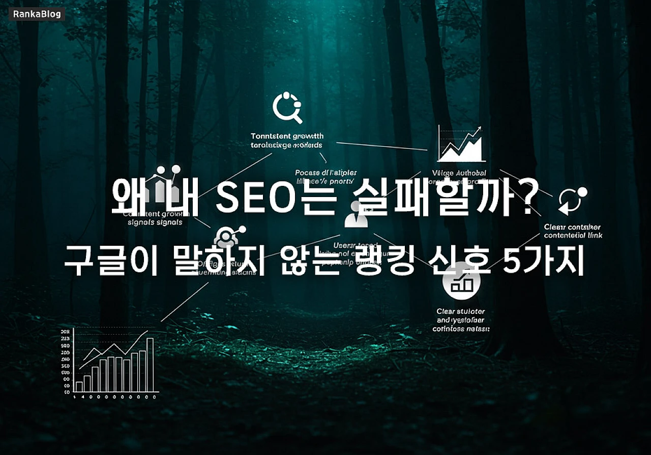SEO 랭킹 신호: 구글이 말해주지 않는 숨겨진 랭킹 신호 5가지