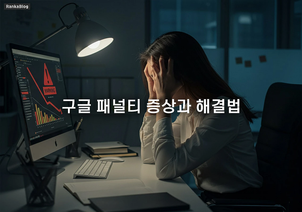 구글 패널티 증상과 해결법 완벽 가이드