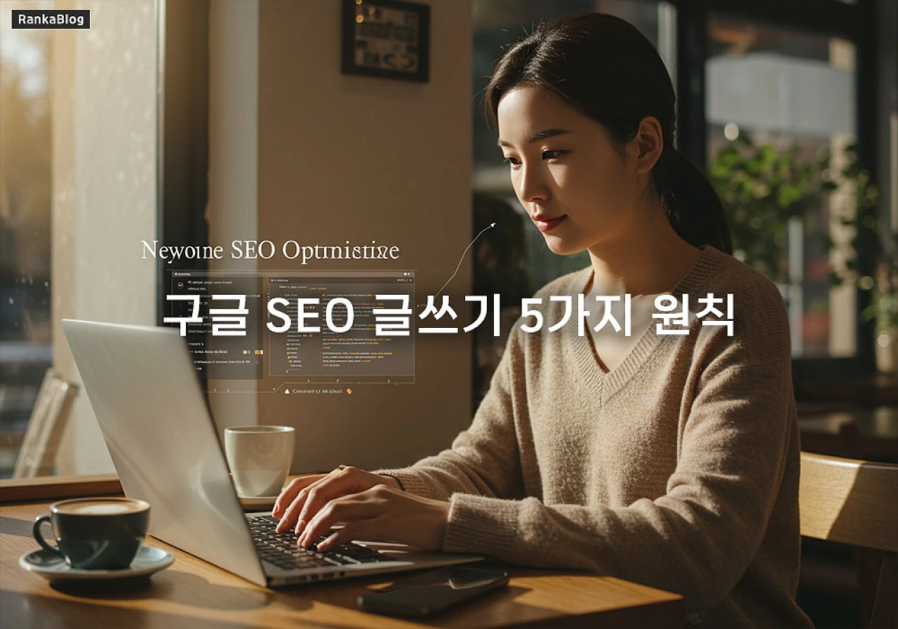구글 SEO 글쓰기 5가지 원칙: 상위 노출 비결