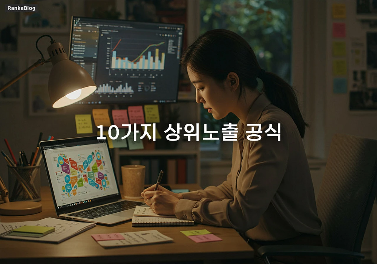 블로그 상위노출, AI 시대에도 통하는 10가지 법칙