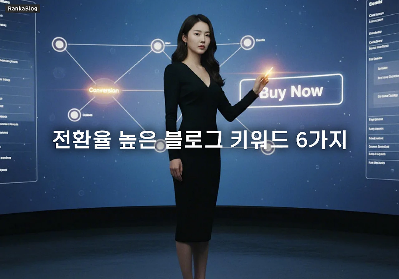 전환율 높은 블로그 키워드 6가지: 상위 1% 블로거들의 구매 임박 키워드 전략