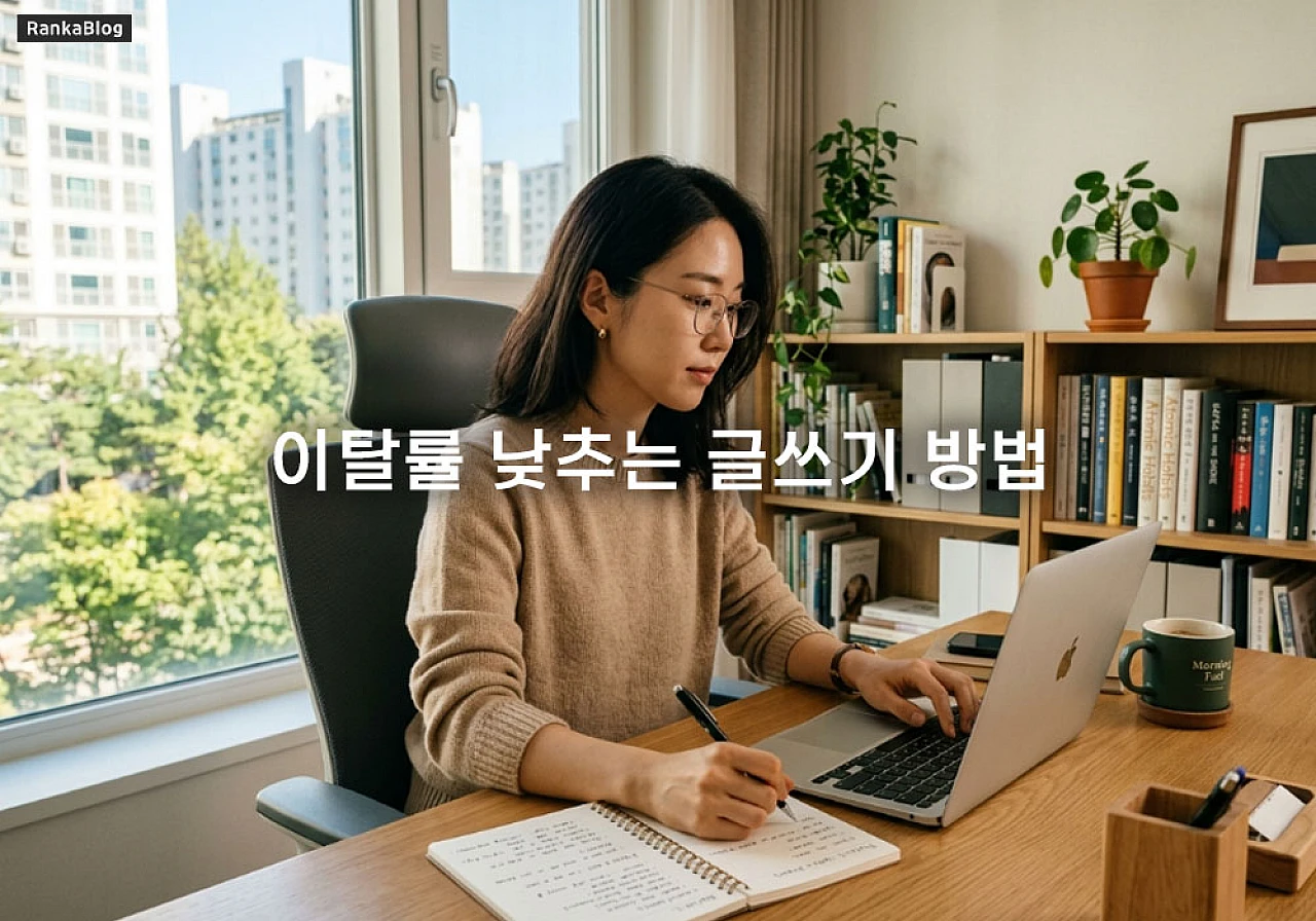이탈률 낮추는 글쓰기 방법과 독자를 붙잡는 서론 작성 루틴
