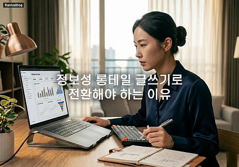 맛집 일상 블로그의 한계와 정보성 롱테일 글쓰기로 전환해야 하는 이유 분석 맛집 일상 블로그의 한계와 정보성 롱테일 글쓰기로 전환해야 하는 이유 분석