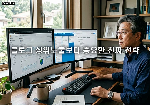 블로그 상위노출보다 중요한 진짜 고객을 부르는 3가지 전략