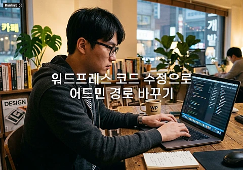 워드프레스 어드민 경로 바꾸기, 코드 수정으로 플러그인 없이 안전하게 워드프레스 어드민 경로 바꾸기, 코드 수정으로 플러그인 없이 안전하게