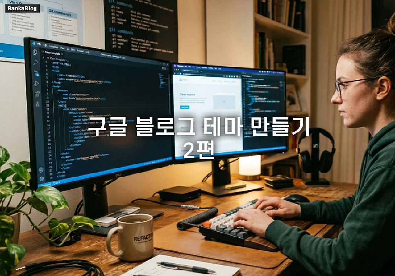 구글 블로그 테마 만들기 글 목록과 본문을 연결하는 완성 소스 가이드