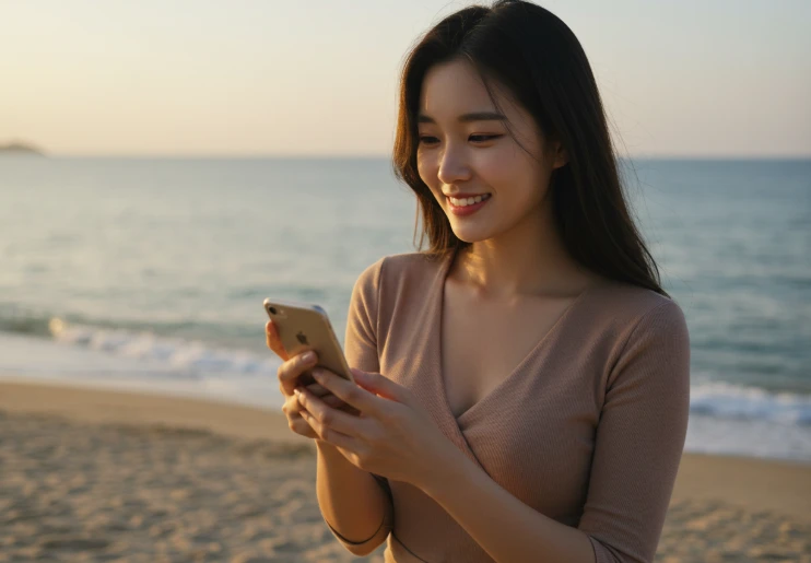 소셜 미디어를 통해 콘텐츠를 확산하고 트래픽을 유도하는 사진.