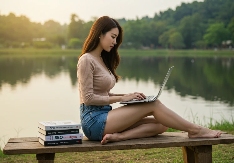 구글 블로거를 통해 성장과 학습을 얻는 여성