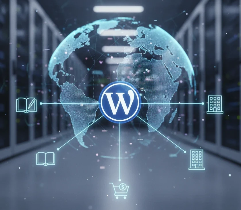 전 세계 웹사이트의 43%를 차지하며 다양한 유형의 웹사이트를 만드는 워드프레스 CMS